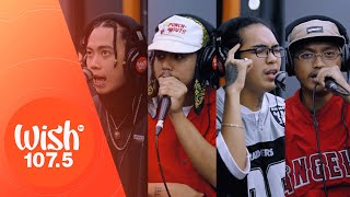 1096 Gang ft Trvmata performs quotBREAK THE LOOPquot LIVE on Wish 1075 Bus [upl. by Ahsekar915]