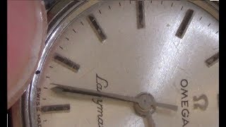 Trying to FIX a 1964 Omega Watch with Dirt on the Dial [upl. by Romina]