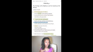 Lets study amp Read the bible together Day 162  Bible Study  Bible in a Year  Psalm 3136 [upl. by Brechtel]