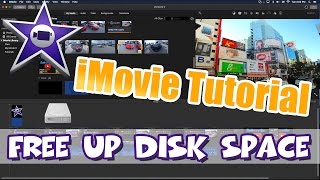 iMovie Tutorial  How to Free Up Disk Space [upl. by Sedruol]