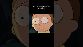 Overthinking killed my happiness aura rickandmorty motivation [upl. by Nywroc]