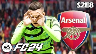 Playing Liverpool again TWICE  FC 24 Arsenal Career Mode S2E8 [upl. by Meggie]