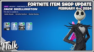 IT IS INDEED A SUNDAY SHOP Fortnite Item Shop February 4th 2024 Fortnite Chapter 5 [upl. by Pfister]