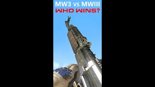 AK47  MW3 vs MWIII shorts [upl. by Oilla]