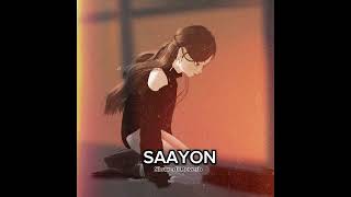 SAAYON  Sad music  New video  Slowed reverb  2024 [upl. by Orvie955]