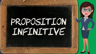 La proposition infinitive  définition [upl. by Evatsug]