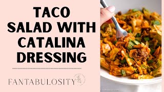 Taco Salad with Catalina Dressing [upl. by Mead]