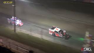 Fulton Speedway  Outlaw 200 Modified Feature Highlights  10524 [upl. by Ardene]