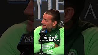 CM Punk Legally Has to be Nice [upl. by Addam]