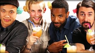 Men Taste Test “Girly Drinks” [upl. by Ahsekel]