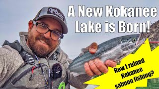 Fishing a Brand New Kokanee Lake [upl. by Myk]