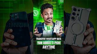 Transfer Whatsapp Data From ANDROID TO iPhone Any Time [upl. by Alesandrini565]