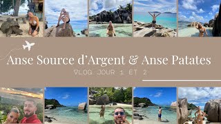 VLOG Seychelles 🇸🇨 La Digue  Anse Source D’argent  Anse Patates  Jours 1 amp 2 [upl. by Arten840]