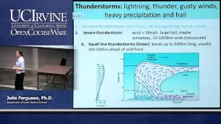 ESS 5 Lec 14 The Atmosphere Lightning Thunderstorms and Tornadoes [upl. by Agnesse]