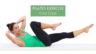 Pilates Exercise Criss Cross  Pilates Anytime [upl. by Demetris519]