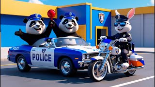 Police Cartoon  Kids Cartoon  Sheriff Labrador  Baby Bus  Police vs Runaway ThievesPixel Quest [upl. by Koffman100]