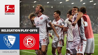 Fortuna Reaches For The Bundesliga  VfL Bochum  Fortuna Düsseldorf 03  Highlights  Relegation [upl. by Moody]