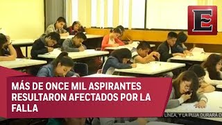 Comipems reconoce falla en examen de ingreso a la UNAM [upl. by Anahsor615]