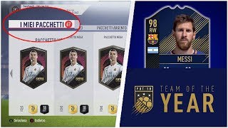 COME AVERE PACCHETTI ASSURDI PER I TOTY quasi GRATIS SU FIFA 18 [upl. by Farrand]