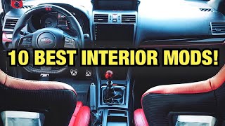 Top 10 Best INTERIOR MODS For A Subaru WRXSTI [upl. by Charmane]