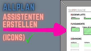 Allplan eigene Assistenten erstellen  mit Icons [upl. by Aidnyc]