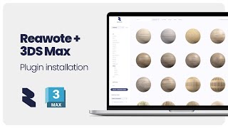 Reawote PBR loader  3DS Max  installation [upl. by Nessi]
