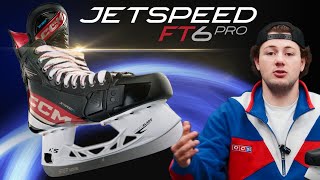 CCM JetSpeed FT6 Pro Skate First Impression amp Review [upl. by Joses824]