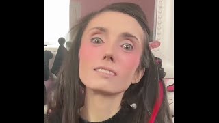 Eugenia Cooney Says Jeffree Star Cosmetics Setting Powders Are The Best  TikTok October 2 2024 [upl. by Melcher]