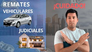 La Verdad de los Remates Judiciales🏡 y Vehiculares🚘 NO TE LO DICEN👇 [upl. by Ellerey]