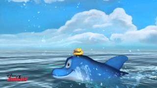 Lucky Duck  Dolphin Ride  Song  Official Disney Junior UK HD [upl. by Oetam]