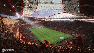 O Estádio da Luz do SL Benfica no FIFA 22 [upl. by Amliv]