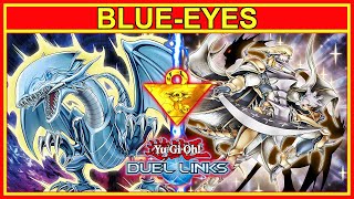 BLUEEYESOJOS AZULES ft Divine Dragon Knight Felgrand  Top Tier DECK YuGiOh Duel Links [upl. by Aedrahs]