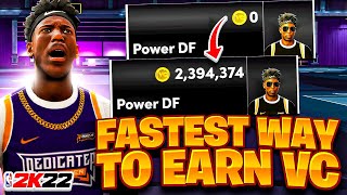 THE BEST amp FASTEST WAYS TO EARN VC IN NBA 2K22 CURRENT GEN  NEXT GEN • HOW TO GET FREE VC FAST [upl. by Marte564]