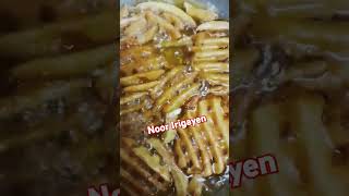 Waffle fries highlight shortviral Noorzvlogs24 [upl. by Auqenwahs]