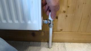 How to isolate a radiator  Turn it off [upl. by Tommi]