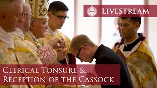 Reception of Cassock and Tonsure  Candlemas  2223  St Thomas Aquinas Seminary [upl. by Moersch]