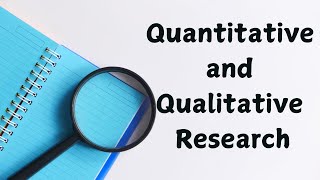 Quantitative and Qualitative Research Methods  Research Aptitude [upl. by Lillie]