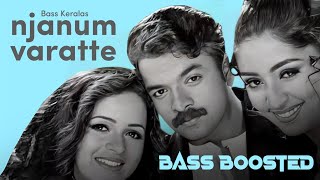 Njanum Varatte  Bass Boosted  Chathikkatha Chanthu  BK Atmos [upl. by Junette]