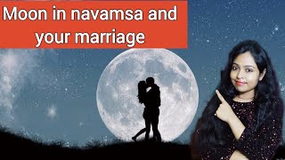 Moon in different signs of navamsa chart moon in navamsa D9 chart and your marriage [upl. by Rosamond]