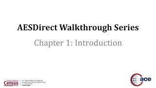 AESDirect Walkthrough Series  Chapter 1 Introduction [upl. by Cchaddie]