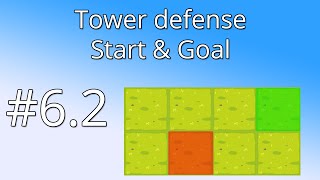 62 Unity Tower defense tutorial  Start amp Goal [upl. by Kraul]