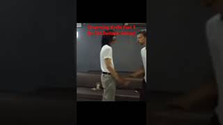 Menghadapi Pisau  Disarming Knife  Part 1 By GM Demank Ahmad indonesiapencaksilat shorts [upl. by Hollenbeck]