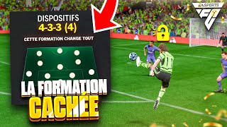 TUTO FC 24  Cette FORMATION CACHÉE CHANGE TOUT  Tactiques Perso  4334 META [upl. by Ingeborg]