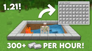 Minecraft EASY Iron Farm in Bedrock 121 MCPEXboxPS4Nintendo SwitchWindows10 [upl. by Perpetua526]