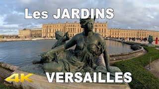 🇫🇷 VERSAILLES les jardins  Iles de FRANCE  4K [upl. by Biron]