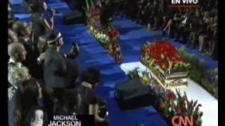 Funeral de Michael Jackson 070709 We are the world Heal The world [upl. by Campman]