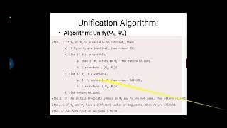 Unification in Artificial Intelligence [upl. by Johanna362]