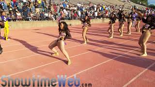 Alcorn State Marching In ASU Golden Girls  Crank Fest BOTB [upl. by Ytsirk]