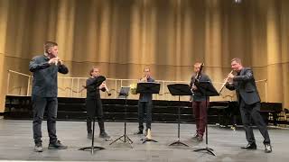 haydn divertimento wind quintet swiss5 Fabio di Càsola clarinet [upl. by Asselam]