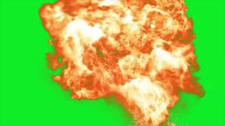 Epic Explosion Green Screen  No Copyright  4K Ultra HD [upl. by Tony]